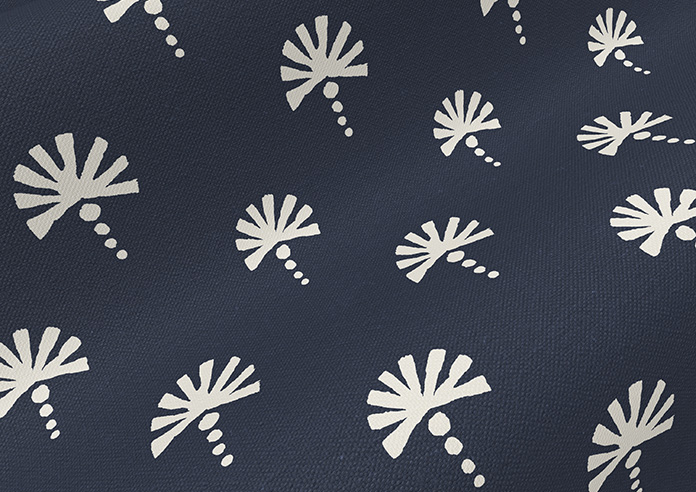 Hanalei, Blue Navy - Roman Blind - Image 4
